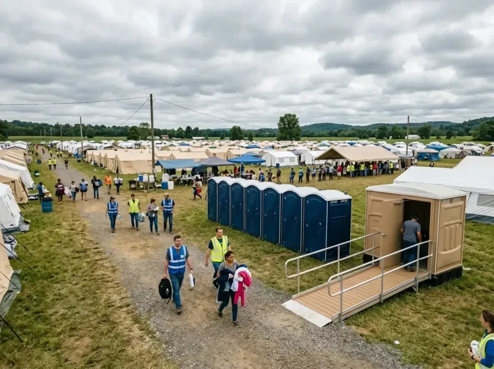 disaster-relief-camp-restrooms-010 — frequently asked questions, Dumpster & Portable Bathrooms Rental in Southside, AR